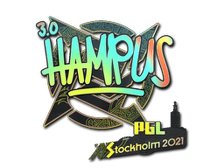 Sticker | hampus (Holo) | Stockholm 2021 image