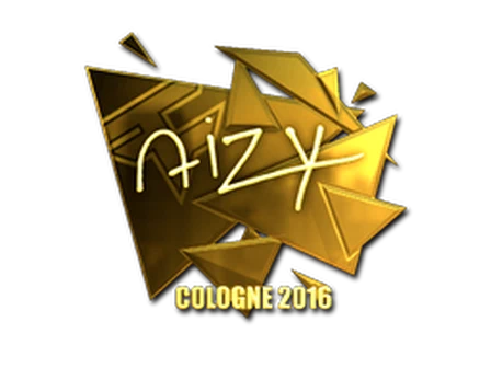 Sticker | aizy (Gold) | Cologne 2016 image