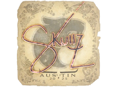 Sticker | skullz | Austin 2025 image