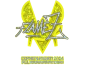 Sticker | FlameZ (Glitter) | Copenhagen 2024 image