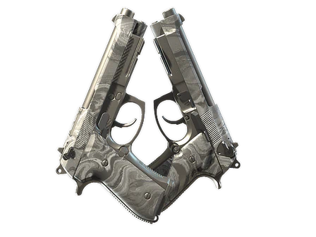 Dual Berettas | Silver Pour image