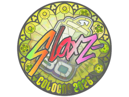 Sticker | slaxz- (Holo) | Cologne 2026 image