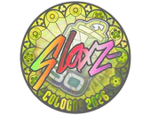 Sticker | slaxz- (Holo) | Cologne 2026 image