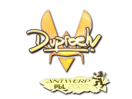 Sticker | dupreeh (Holo) | Antwerp 2022 image