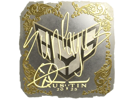 Sticker | SunPayus (Gold) | Austin 2025 image