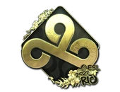 Sticker | Cloud9 (Gold) | Rio 2022 image