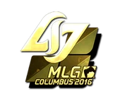 Sticker | Counter Logic Gaming (Gold) | MLG Columbus 2016 image