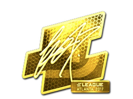Sticker | fox (Gold) | Atlanta 2017 image