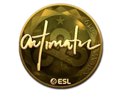 Sticker | autimatic (Gold) | Katowice 2019 image