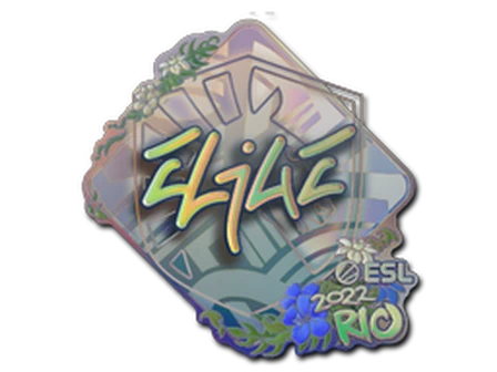 Sticker | EliGE (Holo) | Rio 2022 image