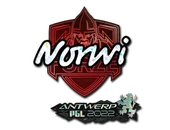Sticker | Norwi (Glitter) | Antwerp 2022 image
