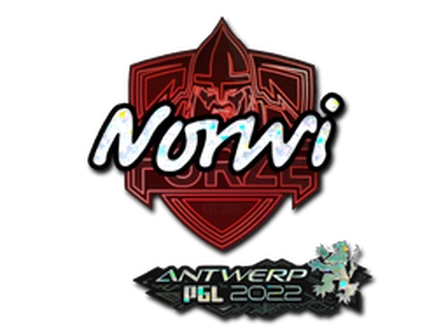 Sticker | Norwi (Glitter) | Antwerp 2022 image