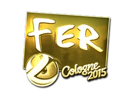 Sticker | fer (Gold) | Cologne 2015 image