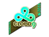 Sticker | Cloud9 G2A (Gold) | Katowice 2015 image