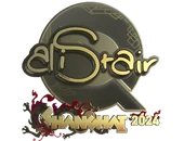 Sticker | aliStair (Gold) | Shanghai 2024 image