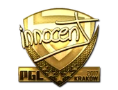 Sticker | innocent (Gold) | Krakow 2017 image