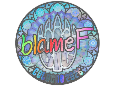 Sticker | blameF (Holo) | Cologne 2026 image