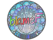 Sticker | blameF (Holo) | Cologne 2026 image