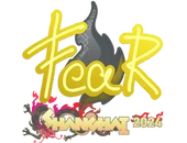 Sticker | fEAR | Shanghai 2024 image