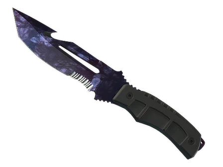 ★ Survival Knife | Doppler Black Pearl image