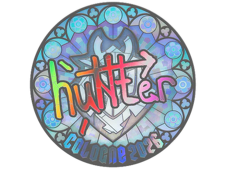 Sticker | huNter- (Holo) | Cologne 2026 image
