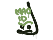 Sealed Graffiti | Recoil MAC-10 (Battle Green) image