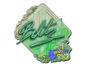 Sticker | boltz (Holo) | Rio 2022 image