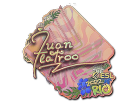 Sticker | juanflatroo (Holo) | Rio 2022 image