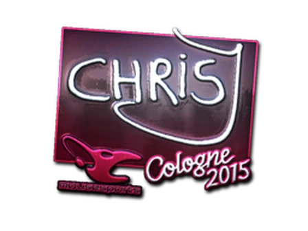 Sticker | chrisJ (Foil) | Cologne 2015 image