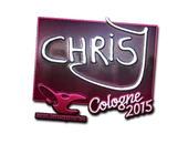 Sticker | chrisJ (Foil) | Cologne 2015 image