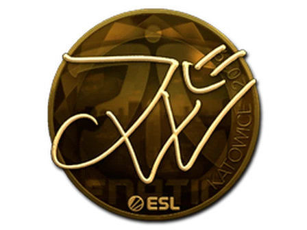 Sticker | JW (Gold) | Katowice 2019 image