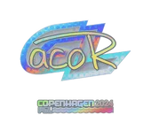 Sticker | acoR (Holo) | Copenhagen 2024 image