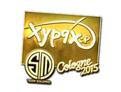 Sticker | Xyp9x (Gold) | Cologne 2015 image
