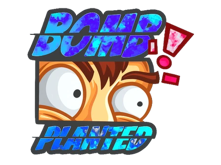 Sticker | Bomb Planted (Holo) image