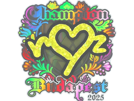 Sticker | ropz (Holo, Champion) | Budapest 2025 image