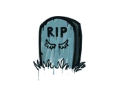 Sealed Graffiti | Tombstone (Wire Blue) image