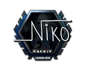 Sticker | niko (Foil)  | London 2018 image