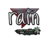 Sticker | rain | Antwerp 2022 image
