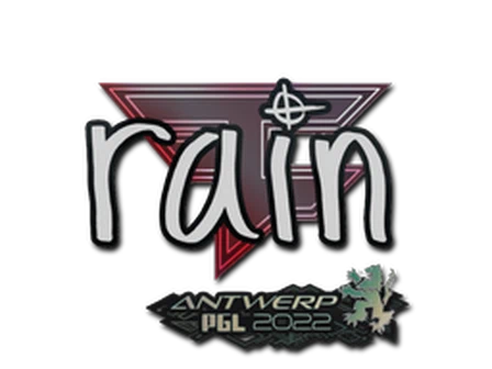 Sticker | rain | Antwerp 2022 image