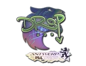 Sticker | drop (Holo) | Antwerp 2022 image