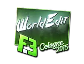 Sticker | WorldEdit (Foil) | Cologne 2015 image