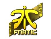 Sticker | Fnatic (Gold) | Katowice 2015 image