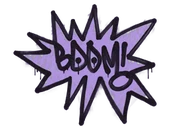 Sealed Graffiti | BOOM (Violent Violet) image