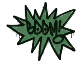Sealed Graffiti | BOOM (Jungle Green) image