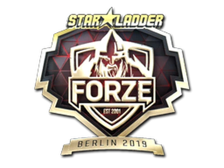 Sticker | forZe eSports (Gold) | Berlin 2019 image