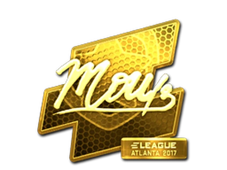 Sticker | mou (Gold) | Atlanta 2017 image