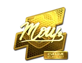 Sticker | mou (Gold) | Atlanta 2017 image