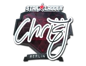 Sticker | chrisJ (Foil) | Berlin 2019 image