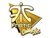 Sticker | Fnatic (Gold) | Cologne 2015 image