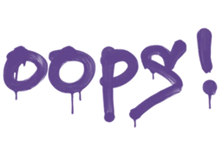 Sealed Graffiti | Oops (Monster Purple) image